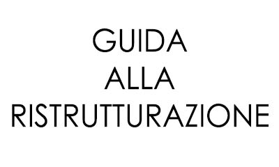 ristrutturazioni sm