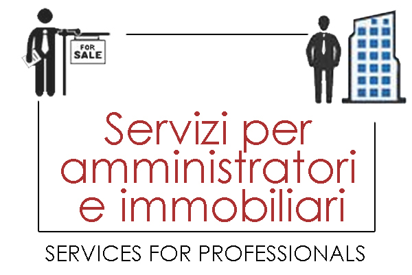 Servizi per amministratori e agenti immobiliari